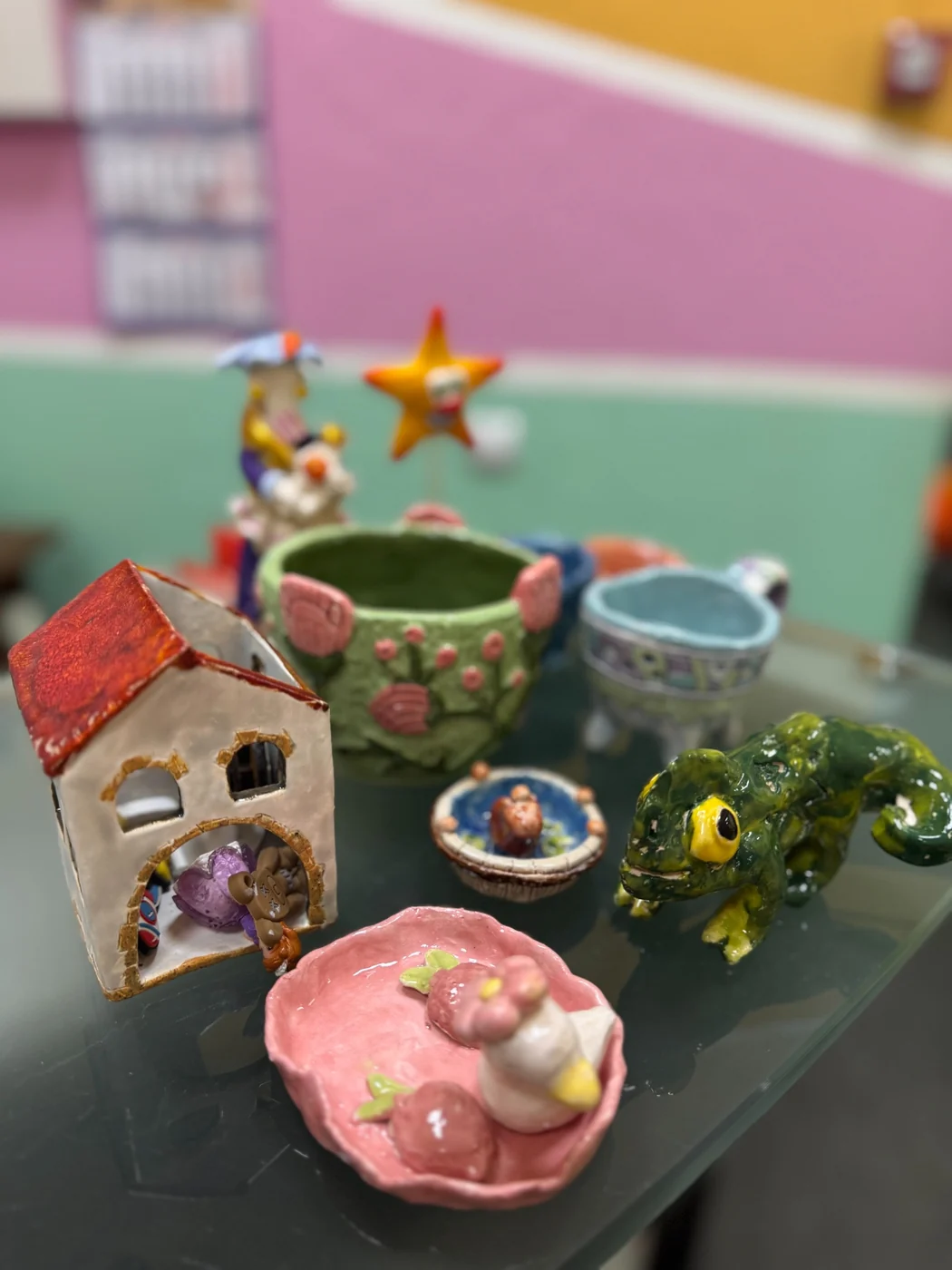 Детские изделия из глины